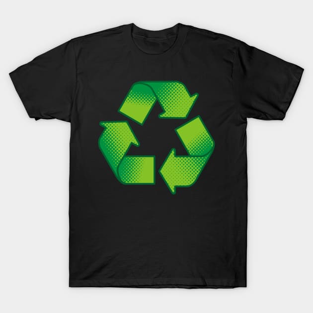 Recycling Symbol T-Shirt by sifis